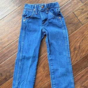 Wrangler boys cowboy cut jeans